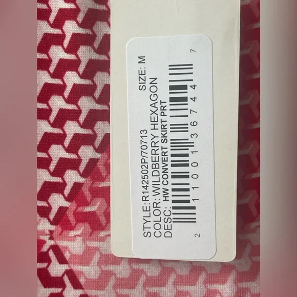 NWT Rachel Pally Wildberry Hexagon Conv Maxi Skirt Sz M - Picture 3 of 3